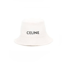 CELINE 셀린느 로고 프린트 버킷햇