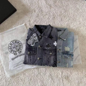 CHROME HEARTS 크롬하츠 로고 패치 자켓