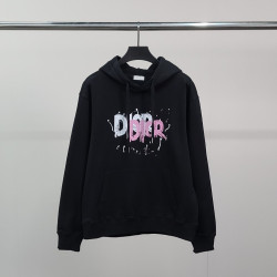 DIOR 디올 페인팅로고 코튼 후드티
