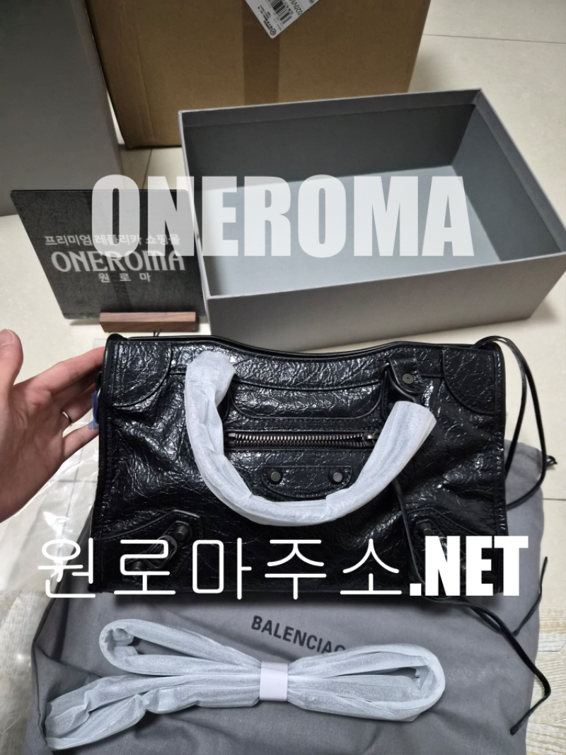 우*민 고객님 발렌시아가 르 시티 토트백 블랙