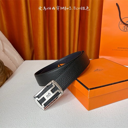 HERMES 에르메스 남성용 벨트 3.8CM H65012 (금장/은장)