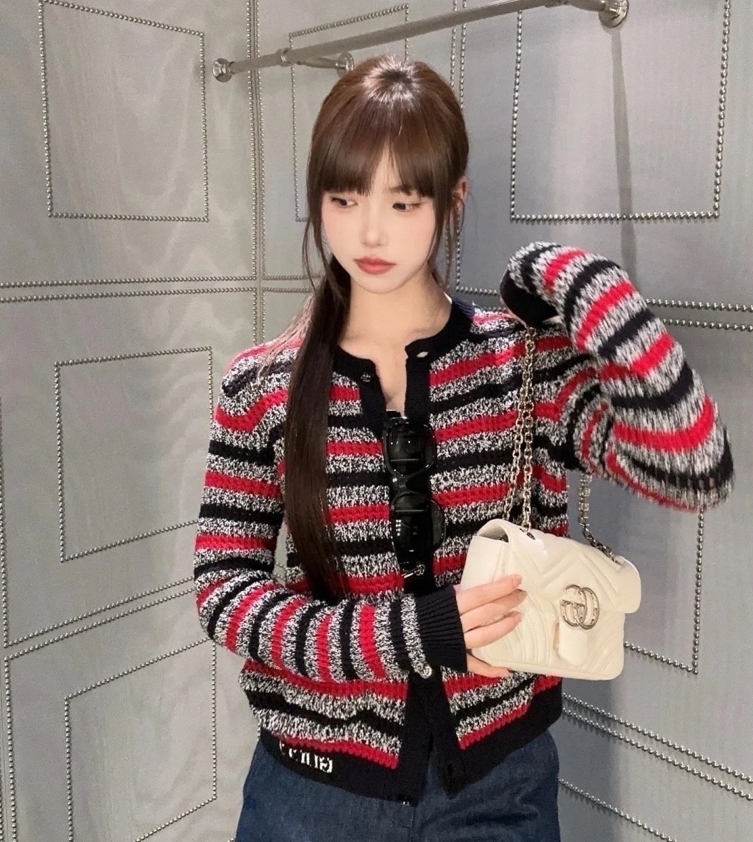 GUCCI 구찌 G 블렌드 가디건