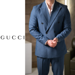 GUCCI 구찌 더블 브레스티지 정장 세트
