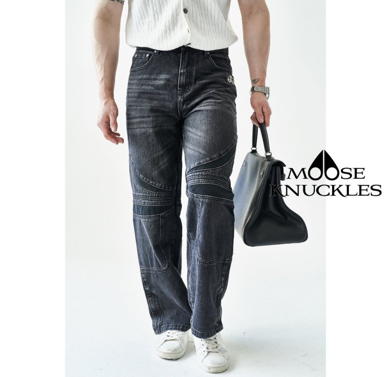 MOOSE KNUCKLES 무스너클 한정판 히어로 흑청