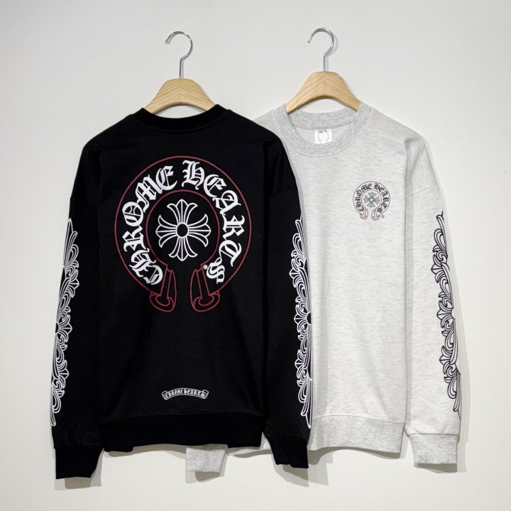 CHROME HEARTS 크롬하츠 투웨이 루즈핏 맨투맨