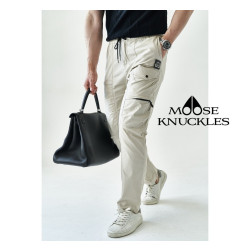 MOOSE KNUCKLES 무스너클 아이스 쿨 스판 긴바지 2COLOR