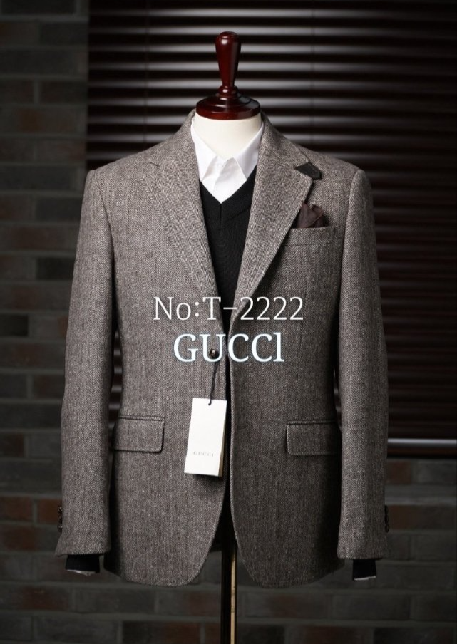GUCCI 구찌 해링본 세페레이드 자켓