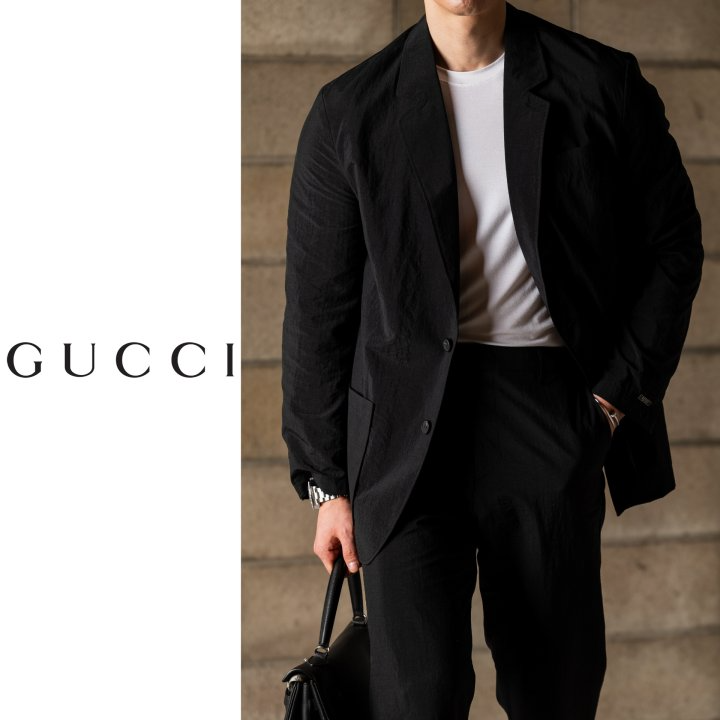 GUCCI 구찌 나일론 스트라파타 수트 셋업 3COLOR