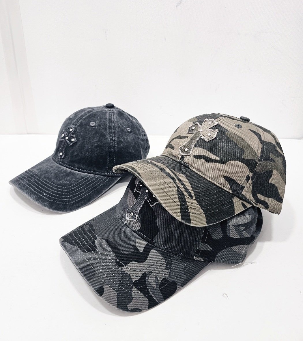 CHROME HEARTS 크롬하츠  빈티지 밀리터리워싱캡