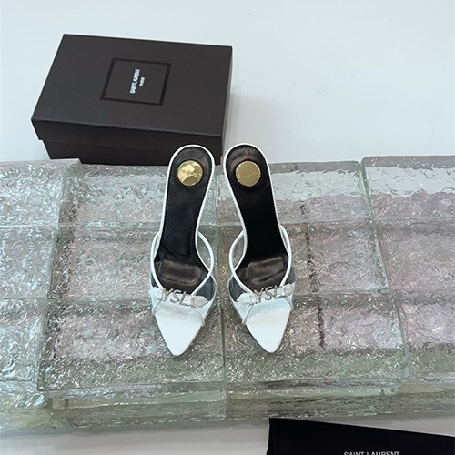 SAINT LAURENT 생로랑 여성용 슬리퍼 (굽높이7CM) Y66079 2COLOR