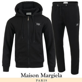 MAISON MARGIELA 메종마르지엘라 빈티지 넘버 로고 후드집업 셋업
