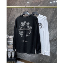 CHROME HEARTS 크롬하츠 7018 세메터리 멀티 크로스 생바르트 롱 슬리브