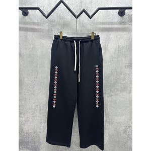 CHROME HEARTS 크롬하츠 7069 매티 보이 플러스 춈퍼 사이드 라인 스웨트 팬츠