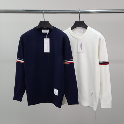 THOM BROWNE 톰브라운 스티치 라운드 니트