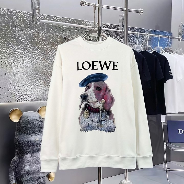 LOEWE 로에베 베레모 바셋하운드 맨투맨 2COLOR