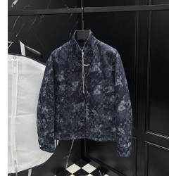 GUCCI 구찌 25141 자카드 데님 다운 자켓