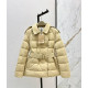 BURBERRY 버버리 벨티드 숏 구스패딩자켓